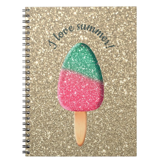 sparkling pastel - notebook (Front)