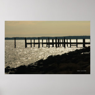 Sparkling Pier Print