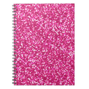 Sparkling Pink Glitter Notebook