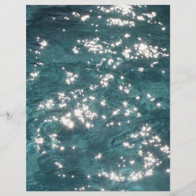 Sparkling Pool Water Background (Front)