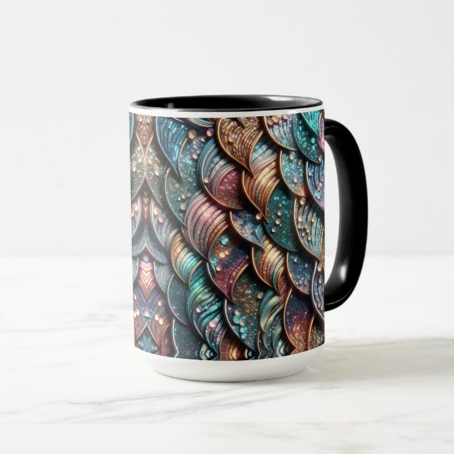 Sparkling Scales Mug (Front Right)