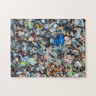 Sparkling Sea Glass Jigsaw Puzzle