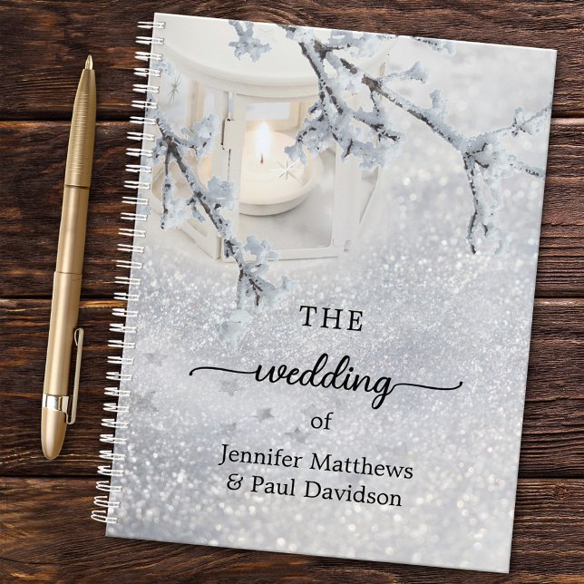 Sparkling Snow Winter Wedding Planner (Creator Uploaded)