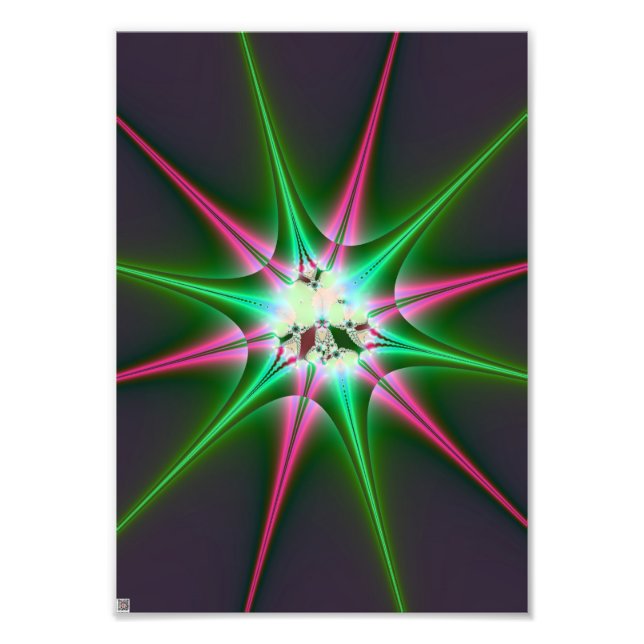 Sparkling Star Photo Print (Front)