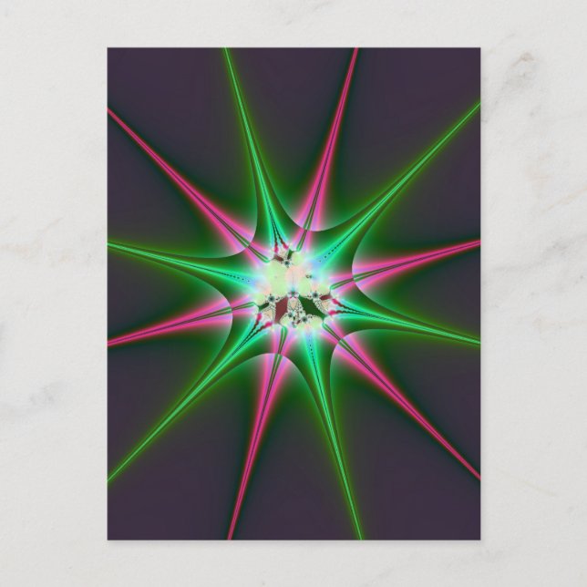 Sparkling Star Postcard (Front)