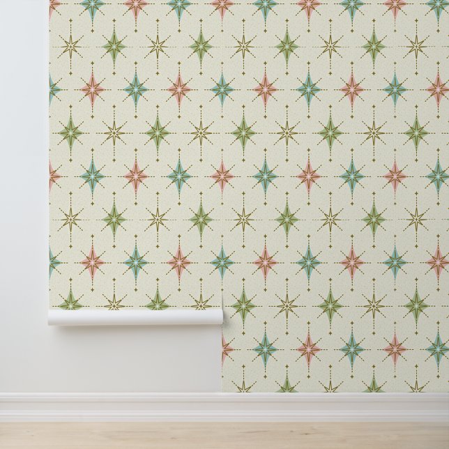 Sparkling Starbursts & Diamonds - LG ©studioxtine Wallpaper (Application)