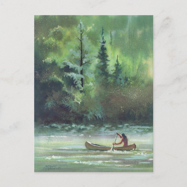 SPARKLING WATERS by SHARON SHARPE Postcard (Front)