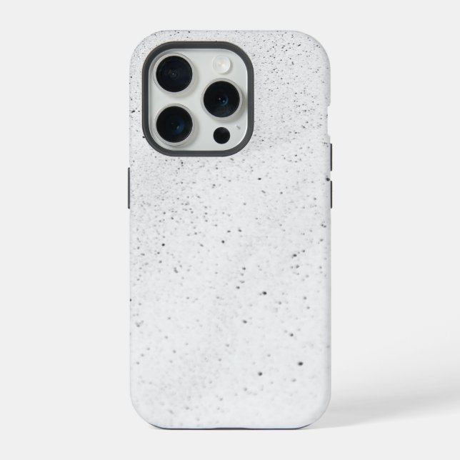 Sparkling White Sand iPhone Case (Back)