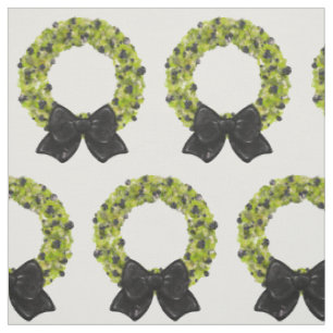 Sparkling Wreath Fabric