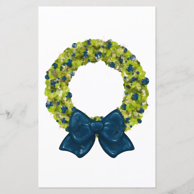 Sparkling Wreath - Multiple Colour Options (Front)