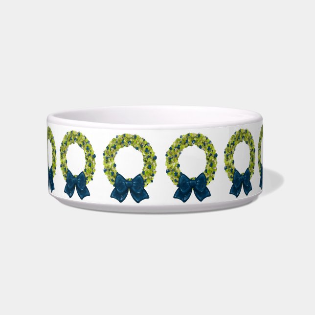 Sparkling Wreath - Multiple Colour Options Bowl (Front)