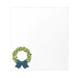 Sparkling Wreath - Multiple Colour Options Notepad