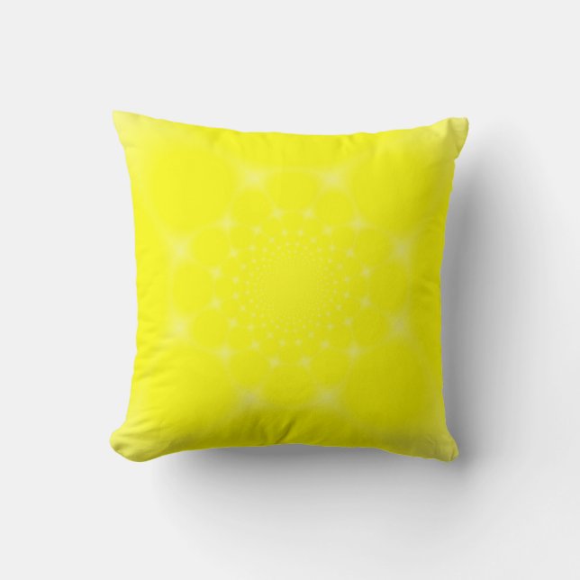 Sparkling Yellow Cushion (Front)