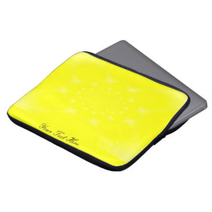 Sparkling Yellow Laptop Sleeve