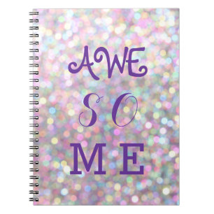 Sparkly AWESOME Notebook