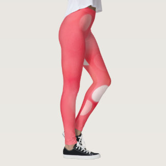 Sparkly Bokeh Background Leggings