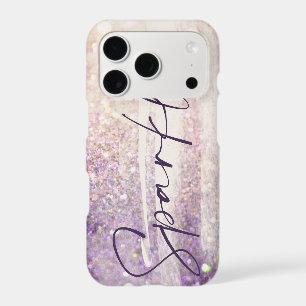 Sparkly bokeh glitter pink purple