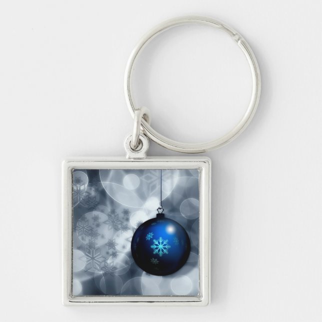 Sparkly Christmas Key Ring (Front)