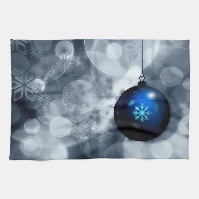 Sparkly Christmas Tea Towel (Horizontal)