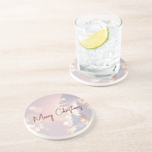 Sparkly Christmas Tree Coaster