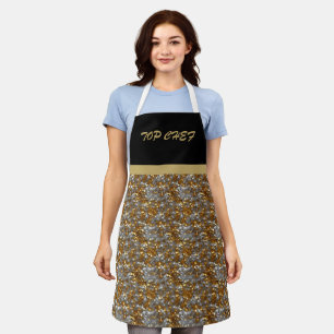 Sparkly Decorative Gold & Silver  Apron