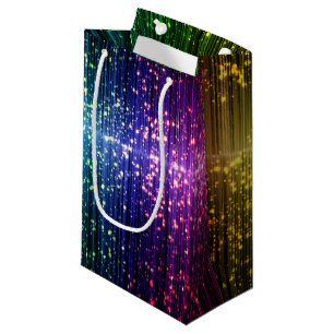 Sparkly Disco Tinsel Small Gift Bag