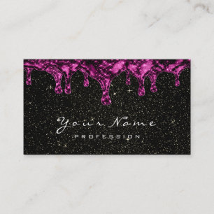 Sparkly Glitter Wax Epilation Pink Depilation Lux Business Card