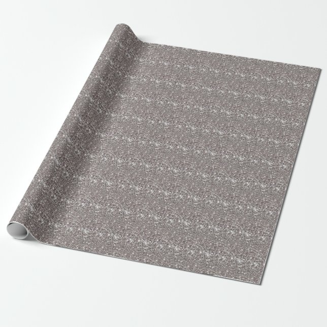 Sparkly Glittery Vibrant Multicolored Wrapping Paper (Unrolled)