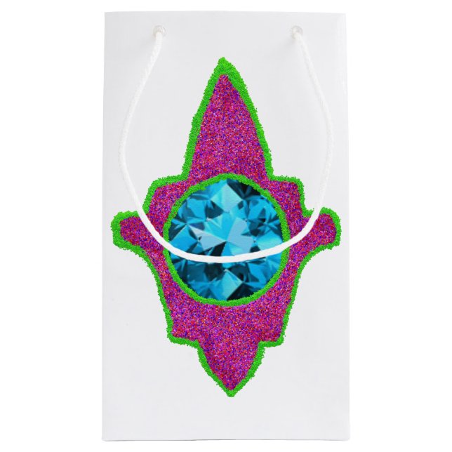 Sparkly hamsa Eid Small Gift Bag (Back)