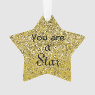 Sparkly Hope Star Ornament