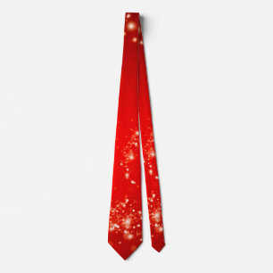 Sparkly lights swirl red + your ideas tie