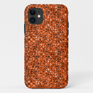 Sparkly Orange  iPhone 11 Case