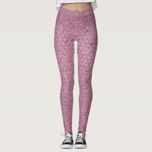 Sparkly Rose Gold Leggings