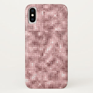 Sparkly Rose Gold Pink Luxury Sparkle iPhone X Case