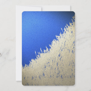 Sparkly Shavuot שבועות field of grain  Holiday Card