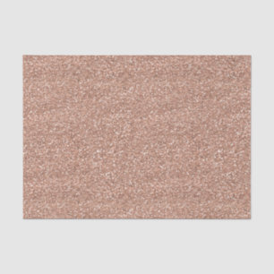 Sparkly Shiny Glitter Rose Gold Tissue Paper