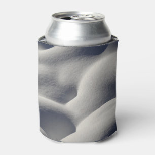 Sparkly Snow Mounds Abstract Nature Can Cooler