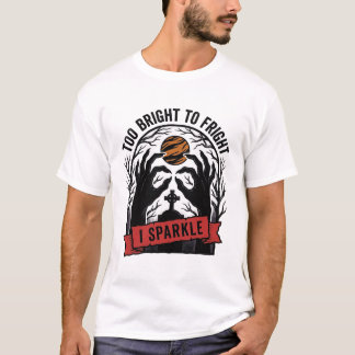 Sparkly Spooky Hands Vintage Halloween Graphic_1 T-Shirt