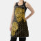 SPARKLY THANG Chow faux metallic apron