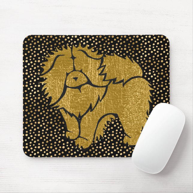 SPARKLY THANG faux foil   mousepad (With Mouse)