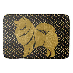 SPARKLY THANG LAPPHUND crate/bath mat