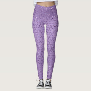 Sparkly Violet Leggings