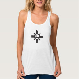 Sparko Sun Women's White Tank Tops