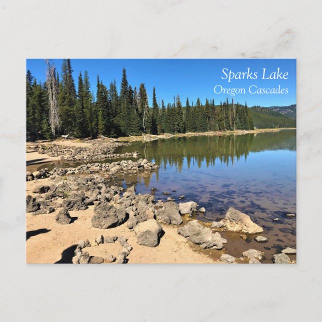 Sparks Lake, OR Postcard (Front)