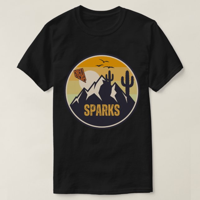 Sparks, Nevada T-Shirt (Design Front)