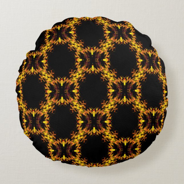 Sparks of Lace... Round Cushion (Front)