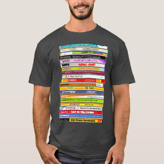Sparks The Singles Retro CD Stack T-Shirt