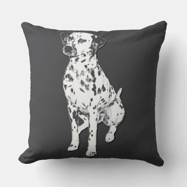 Sparky Dalmatian Dog Cushion (Front)