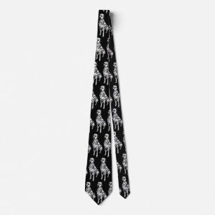 Sparky Dalmatian Dog Tie
