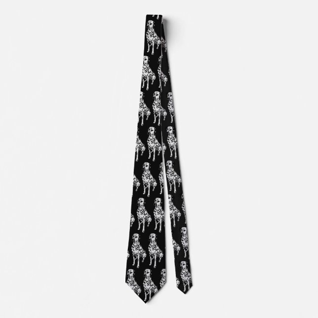 Sparky Dalmatian Dog Tie (Front)
